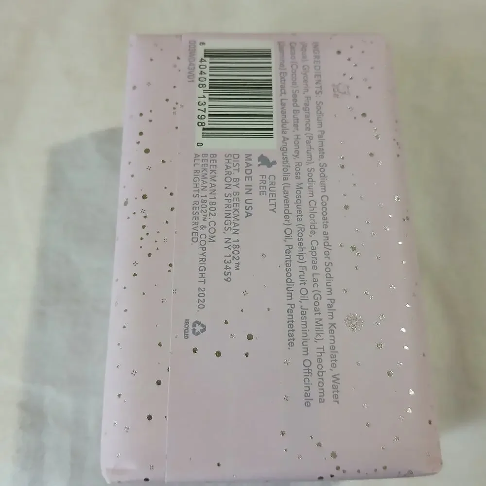 Beekman 1802 SPRING BLOSSOM 9 oz goat milk soap Made in the USA NEW - Picture 3 of 6